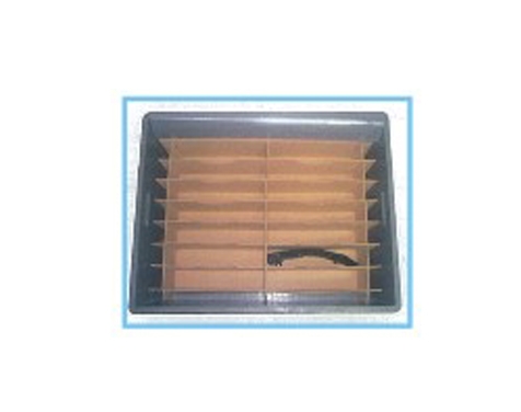 Injection molding box + interior material application
